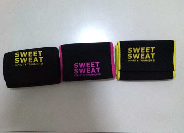 2019 Hot Sell Sweet Sweat Premium Waist Trimmer Men Women Belt Slimmer Exercise Ab Waist Wrap with color retail box dhl free ship