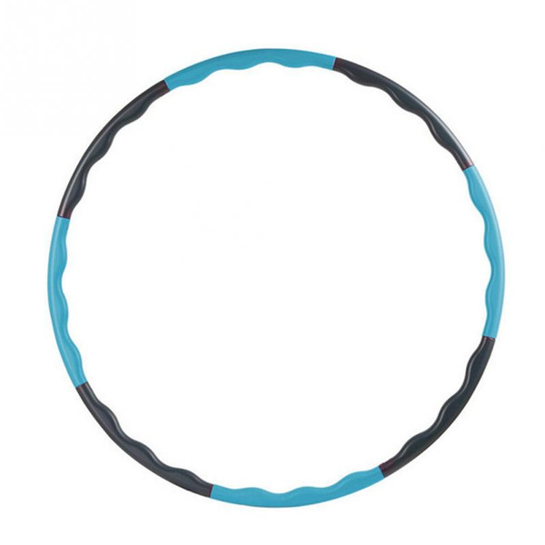 Wholesale- Home Fitness HULA Hoop Plastic Abdominal Health Foam Massage Hula Hoop Weight Loss Equipment Thin Waist