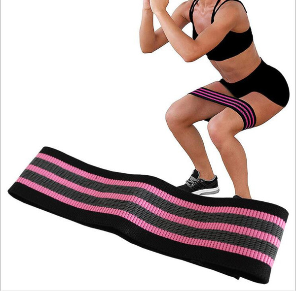 Resistance Hip Bands Exercise Bands Yoga Pilates Expander For Booty Thigh Glutes Soft Non-slip Design