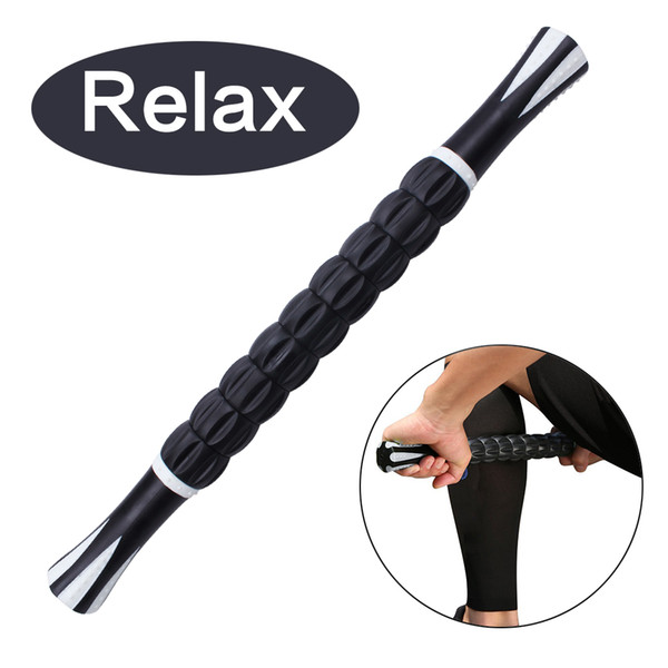 Body Muscle Roller Massage Relax Deep Tissue Muscle Therapy Stick For Runners Workouts Yoga Athletes Pain Relief Myofascial Release