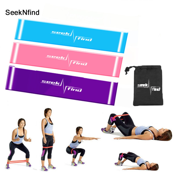 3PC/Set TPR Yoga Resistance Rubber Bands Indoor Outdoor Fitness Equipment Pilates Sport Training Workout Elastic Bands