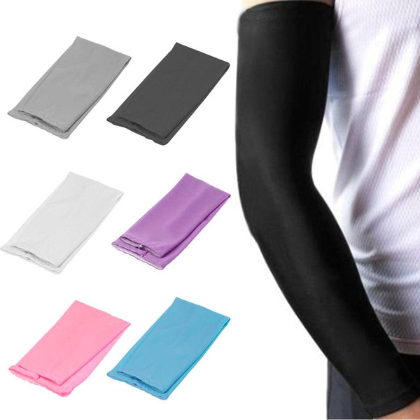 1 Pair Cycling Bike Arm Sleeve Cover Warmers UV Sun Protection Oversleeves F00079 SPDH