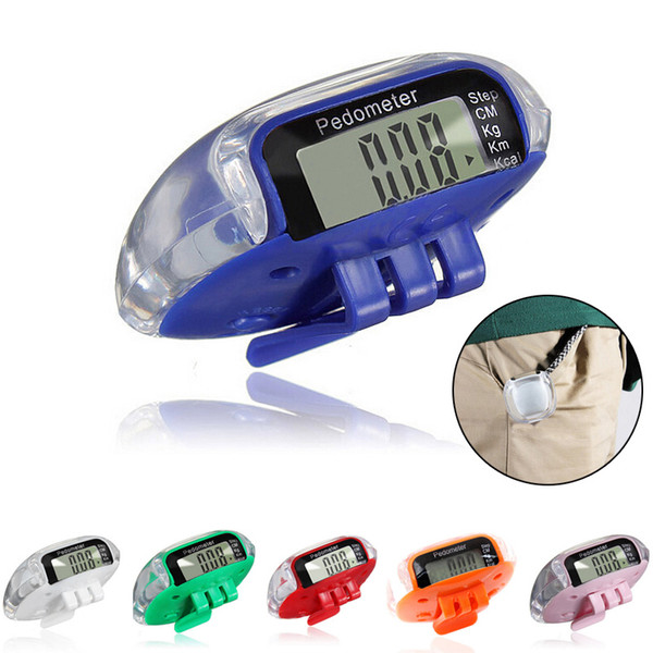 LCD Multifunction Pedometer Walking Distance Calorie Calculation Counter F00037