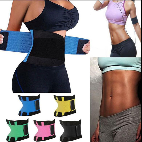 Waist Trainer Cincher Control Shaper Corset Shapewear Body Tummy Sport Fitness Waist Cincher Waist Trimmer Slimming Belt KKA2653