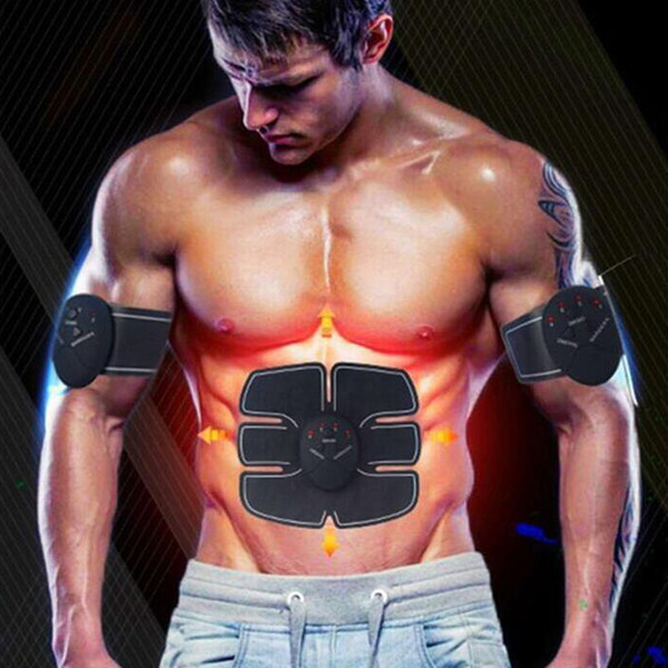 Wireless Muscle Stimulator Smart Fitness Abdominal Training Device Electric Weight Loss Stickers Body Trainer Slimming Belt