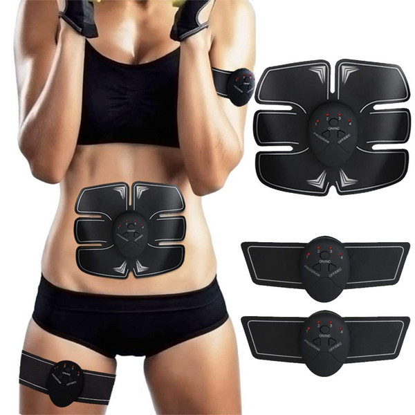 Electric Muscle Stimulator EMS Stimulation Body Beauty Machines Abdominal Muscle Exerciser Training EMS Smart Fitness Massager Toner