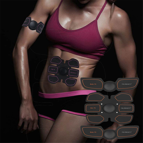 EMS Muscle Stimulator Smart Slimming Massage Belt Abs Abdominal Muscle Toner Core Abs Workout Belt EMS Abdominal Muscles