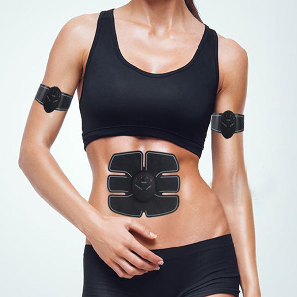 Wholesale HOT Wireless Muscle Stimulator Stimulation Body Slimming Beauty Machine Abdominal Muscle Exerciser Training Device Body Massager