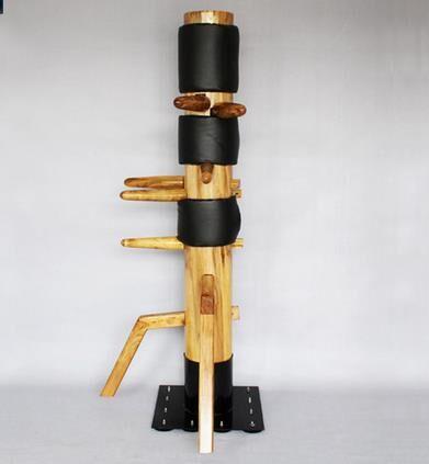 [Golden Dragon] Double suction, Wing Chun wooden dummy, customized for height and color,spliced Mook Yun Jong