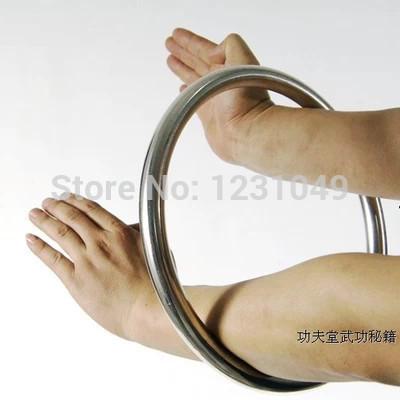 Brand New Chinese kung fu/martial arts/artes marciais Wing Chun Chi Sau Sticky Hand Strength Training Stainless Steel Rattan Ring