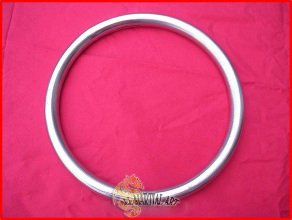 Free Shipping Smooth Durable Wing Chun / Martial Art Stainless Steel Rattan Ring (FE009)