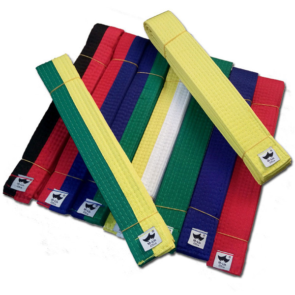 professional martial arts karate judo belts wholesale high quality polyester taekwondo belts 3 zie available Waistband