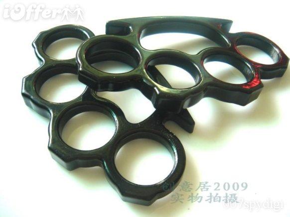 Martial arts equipment Knuckles Punch button man steel finger 10pc/lot