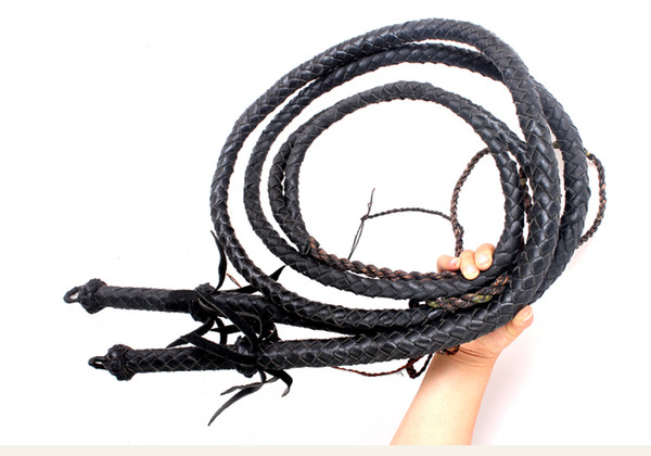 Genuine leather Wushu Whips Fitnesee Whips Kungfu Shaolin Whips pure leather whip kylin kamimuchi Taiji martial arts whip with gifts