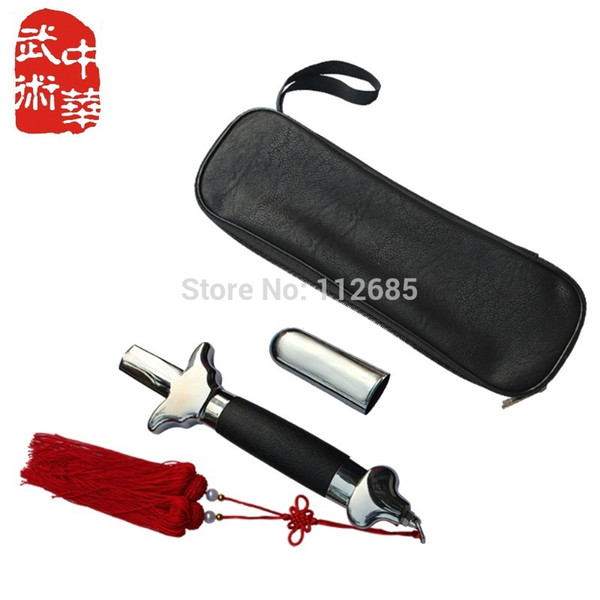 [Maria's store] Best-quality! Retractable stainless steel Tai Chi Sword, Wushu/Martial Arts training telescopic bag tassel ^_^