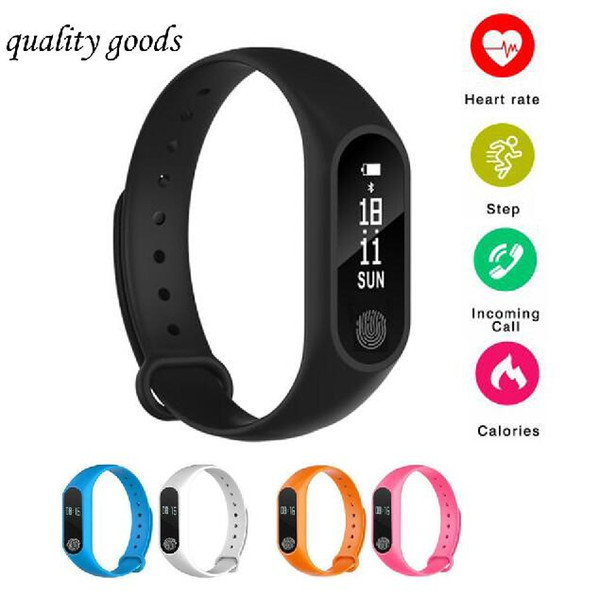 Smart Bracelet M2 Waterproof ip67 smart watch Heart Rate Monitor bluetooth Smartband Health Fitness OLED for Android iOS activity tracker