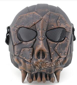 wholesale WoSporT Desert Legion V1 Mask Outdoor Live CS Field Tactics Necessary Protective Steel Mesh Mask,Fashion men fashion Training Mask