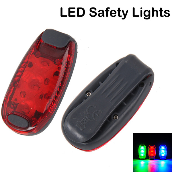 New LED Safety Lights , Clip on Strobe/Running/Cycling/Dog Collar Lights,3 Modes Bike Tail Lights, Warning Light DHL Free OTH333