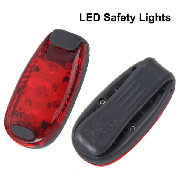 LED Safety Lights , Clip on Strobe/Running/Cycling/Dog Collar Lights,3 Modes Bike Tail Lights, Warning Light DHL Free OTH333