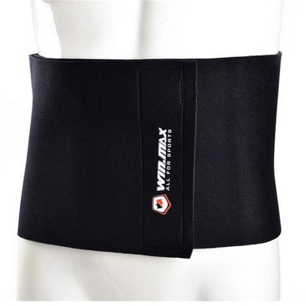 Fitness Equipment Neoprene Black Adjustable Slimming Belt Waist Trimmer Cincher Support for Gymnastics Women Outdoor Fitness Equipment