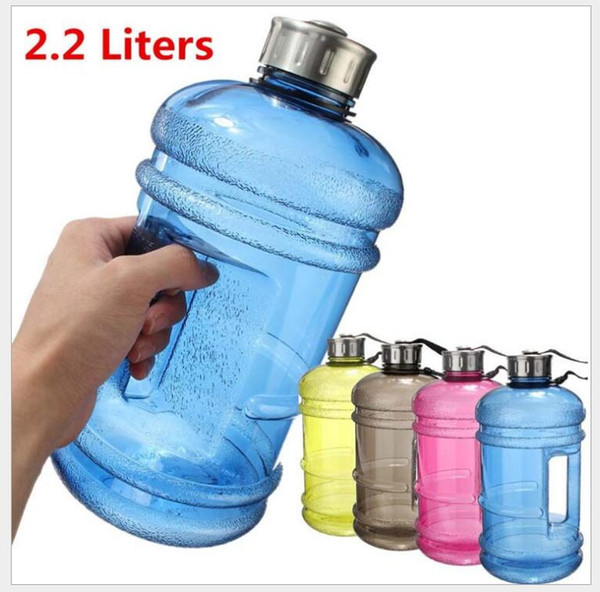 Outdoor Sports Portable Environmental Large 2.2 Litre Half Gallon Gym Workout Training convinients Fitness Water Jug Drink Bottle