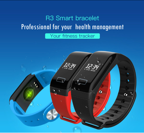 Smart Bracelet Wristband Watch Heart Rate Monitor Blood Pressure Fitness Tracker Outdoor Sport Fit Equipment