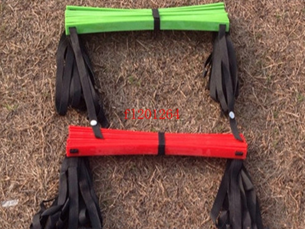 50pcs/lot Free Shipping Newest Durable 9 rung 16.5 Feet Agility Ladder for Soccer Speed Football Fitness Feet Training R5