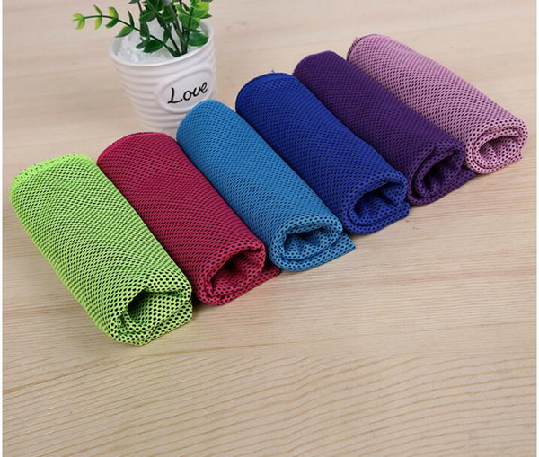 90*30cm Ice Cold Towel Cooling Summer Sunstroke Sports Exercise Cool Quick Dry Soft Breathable Cooling Towel