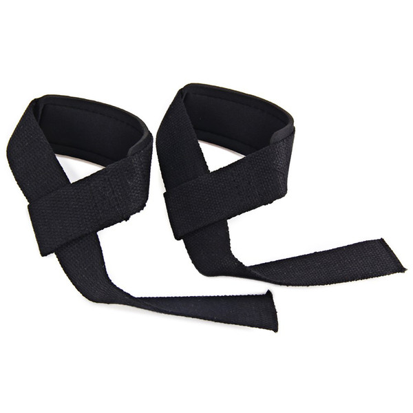 Outlife 2Pcs 1 Pair Weight Lifting Strength Training Gym Wrist Support Gloves Wrap Hand Bar Straps