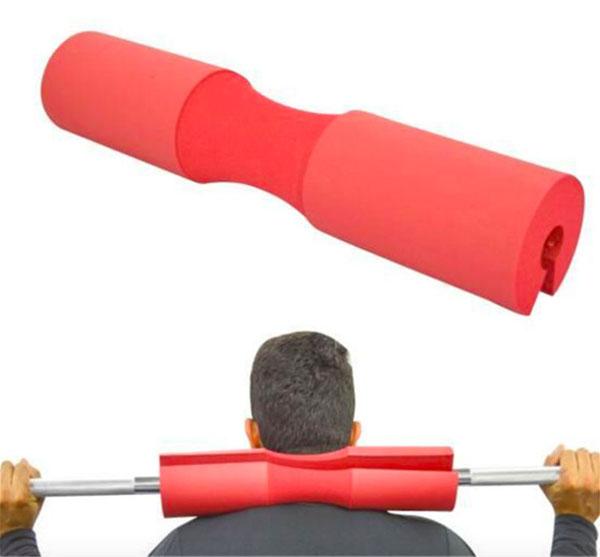 Olympic pole, weight lifting shoulder and neck protective barbell pad cover rebound NBR fitness equipment safety guard