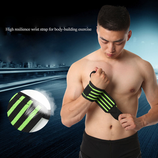 Durable Weight Lifting Sport Wristband Gym Wrist Brace Thumb Support Strap Wraps Bandage Fitness Training Safety Bandage Sports Wrist