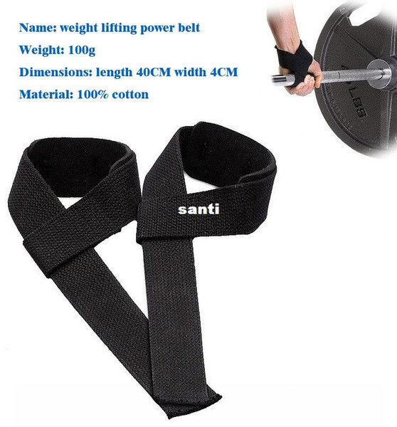 2PCS/Pair Weight Lifting Hand Wrist Bar Support Strap Brace Support Gym Straps Weight Lifting wrap Body Building Grip Glove