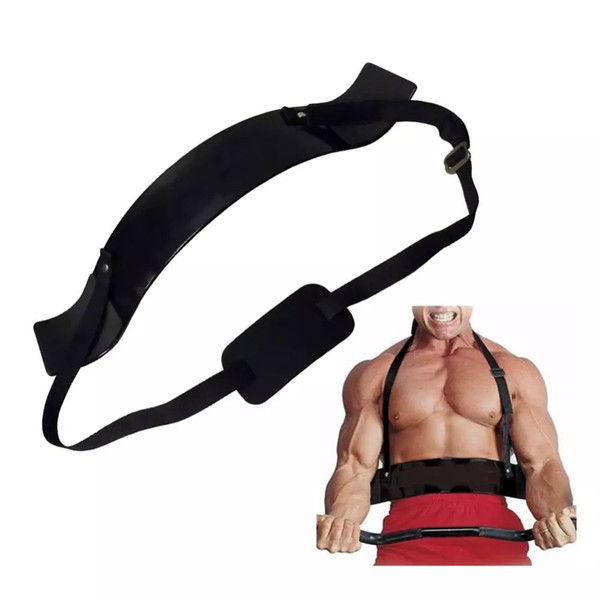 Fitness Arm Blaster Adjustable Bodybuilding Bicep Curl Blaster Bomber Weight Lifting Training Straps Gym Equipment