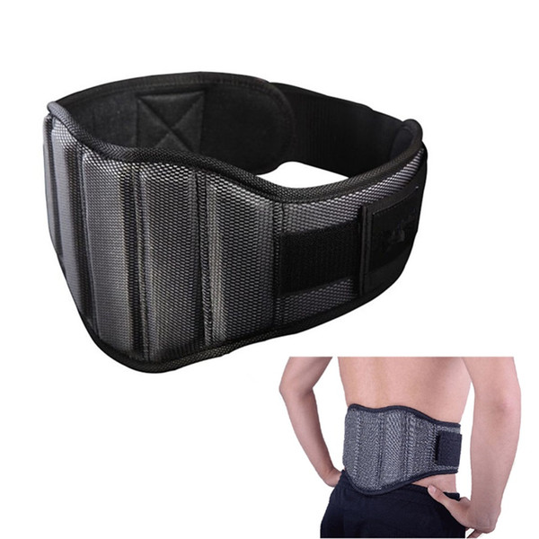 Verstelbare Spons Nylon Gym Riem Gewichtheffen Riem Fitness Bodybuilding Gewichtheffen Squat Terug Ondersteuning Bescherming Belt