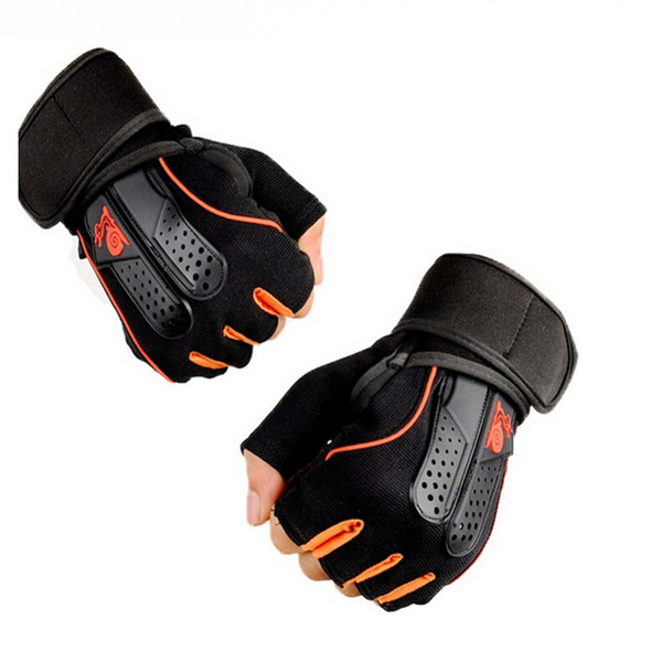 1 Pair Sports Gym Gloves Men Women Fitness Exercise Training Half Finger Body Workout Anti Slip Weightlifting Gloves