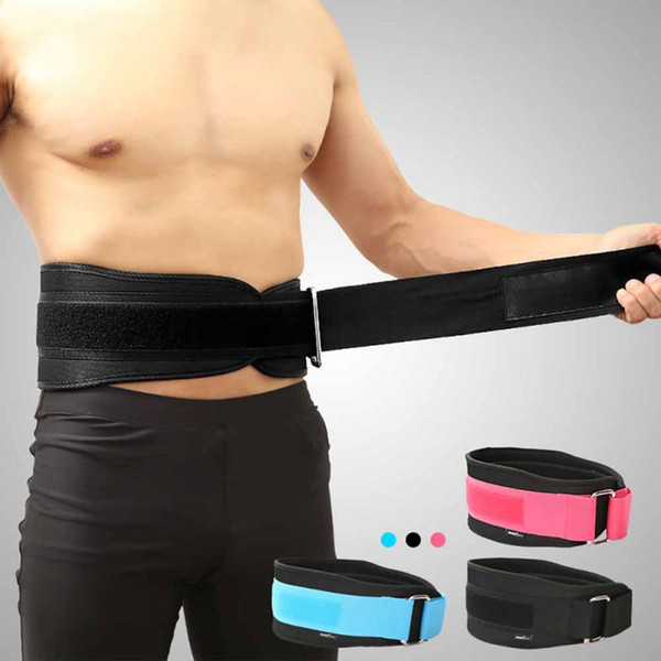 Fitness Protector Belt Weight Lifting Nylon EVA Weightlifting Squat Belt Lower Back Support Gym Bodybuilding Squats Training