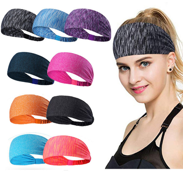 Sport Yoga Headband Workout Gym Running Headbands Quick Drying Elastic Hair Bands for Sports Fitness Good Quality