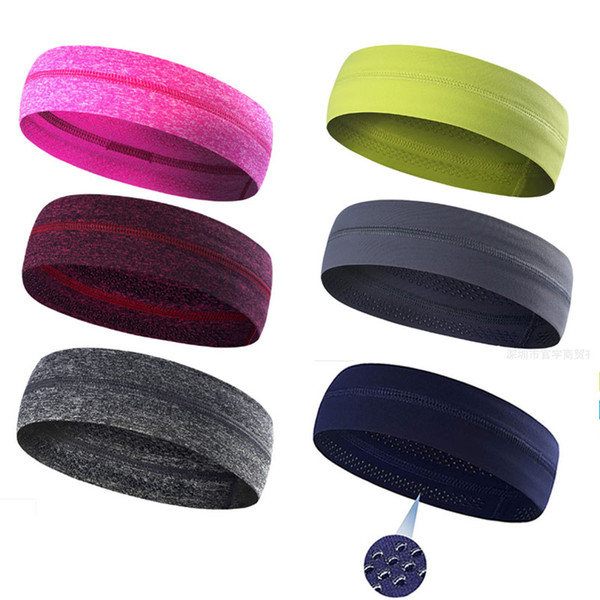 Sport Stretch Headband Anti-slip Yoga Headband Elastic Headbands Sweatband Working Out Gym Hair Bands for Sports Exercise