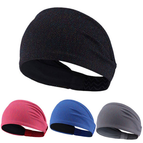 Unisex Sports Headband Stretch Elastic Yoga Headbands Sweatband for Running Working Out Gym Stretch Headband Hair Band