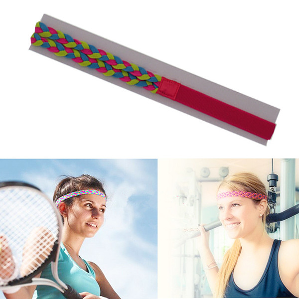 Yogoo Braided Sports Headband for Girls and Womens