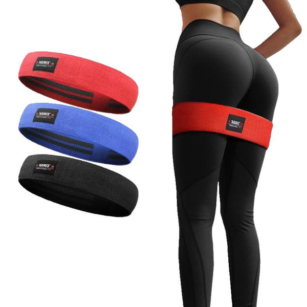 AOLIKES Cross-border special resistance to the hip ring latex slip elastic hip circle fitness squat resistance circle yoga stretch belt