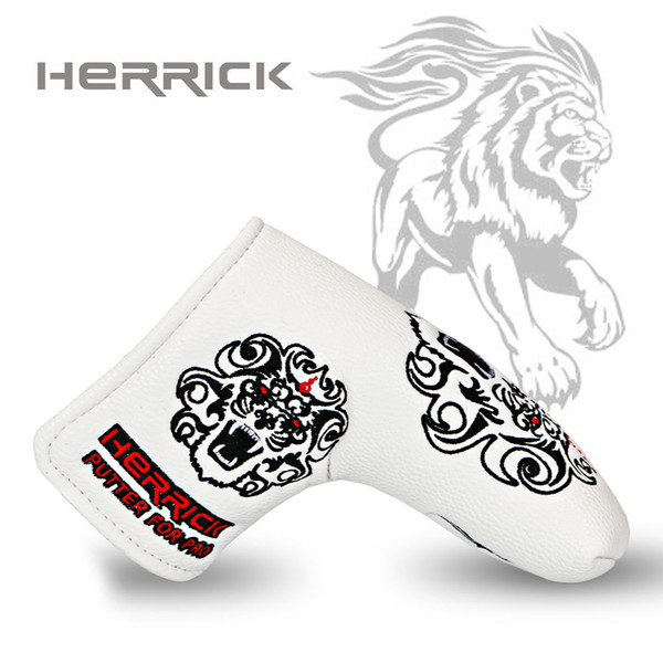 Golf putter headcover golf Head the design of the lion's head Cover with Blade Style 2018 NEW Free Shipping