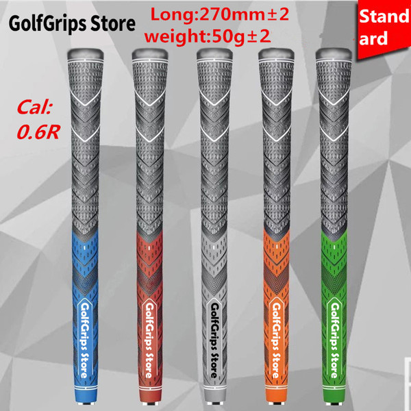 2016 New color on sale golf grips plus 4 grips 3 colors Multi Compound standard and midsize 13/lot golf clubs tour