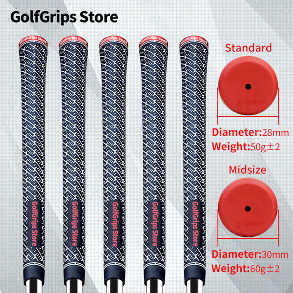 latest listing golf iron wood grips STANDARD/MIDSIZE Two sizes 13pcs/lot selection Rubber grip Exclusive sales