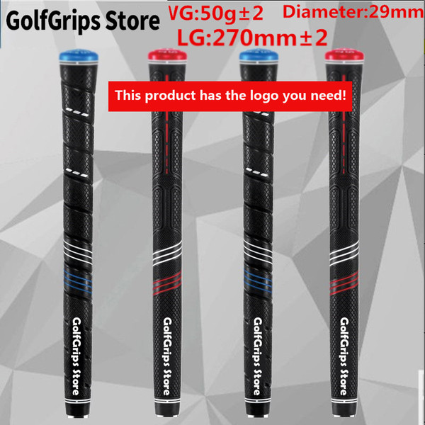 Standard size PRO/ WRAP 10pieces/lot Brand Rubber Golf Grips Club Grips For Woods And Irons Wholesale Red And Blue