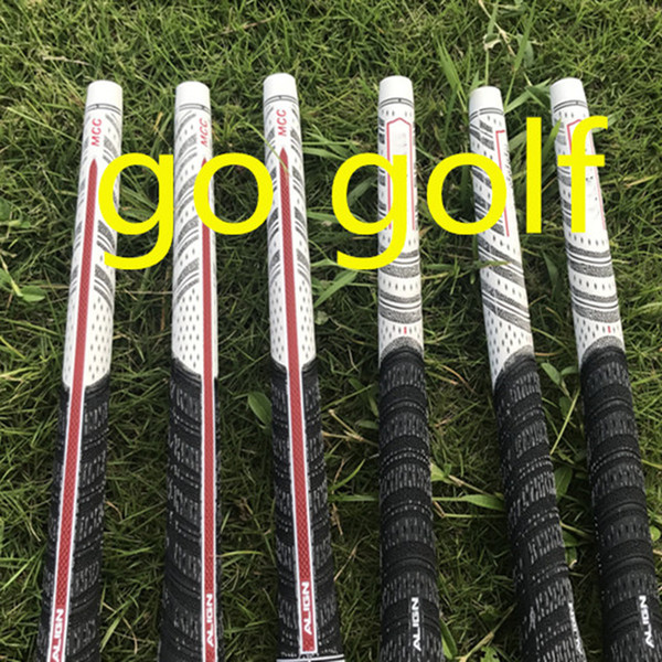 Hot 2018 golf grips white colors rubbers for golf irons driver midsize golf clubs grips DHL ship