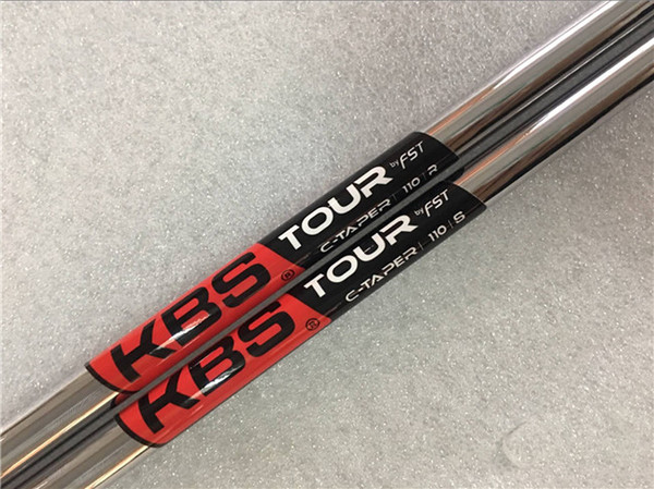 Brand New 10pcs KBS Tour C-Taper 110 Golf Steel Shaft 0.370 Size Steel Golf Shaft R/S Flex DHL Free Shipping