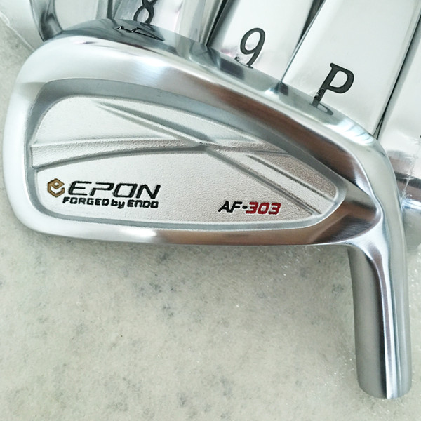 Hot sale New irons Golf Heads EPON AF-303 Forged Golf Irons Set 4-9P Irons Set Golf clubs Heads No Clubs shaft Free shipping