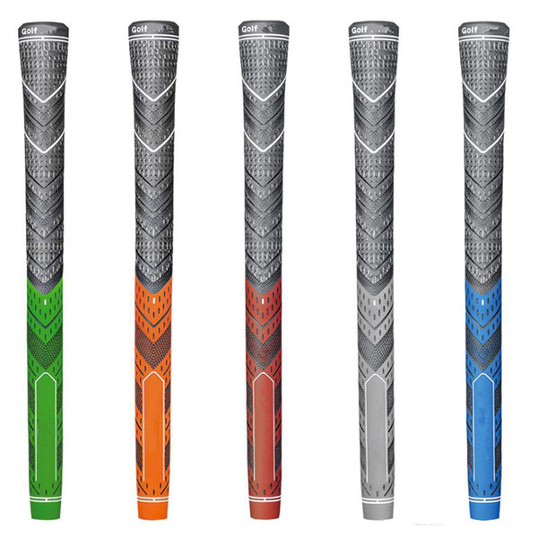 New Golf Grips Grey Colors Rubbers For Golf Irons Driver Standard Midsize Golf Clubs Grips DHL EMS Shipping