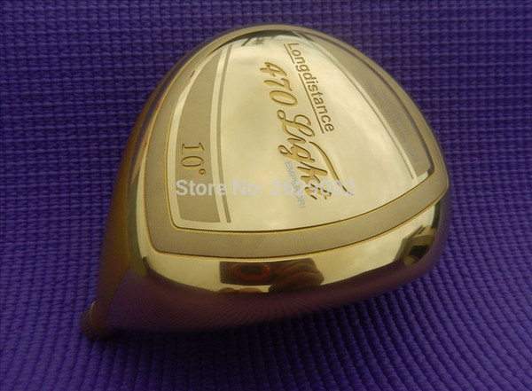 KZG GOLF Big Bang highest COR long distance 470 Titanium driver golf head Gold colour